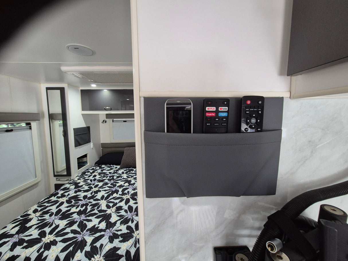 Vinyl Caravan Wall Storage Pockets