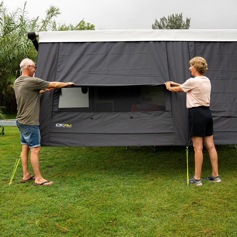 Coast RV Premium Roll Out Awning Front Wall