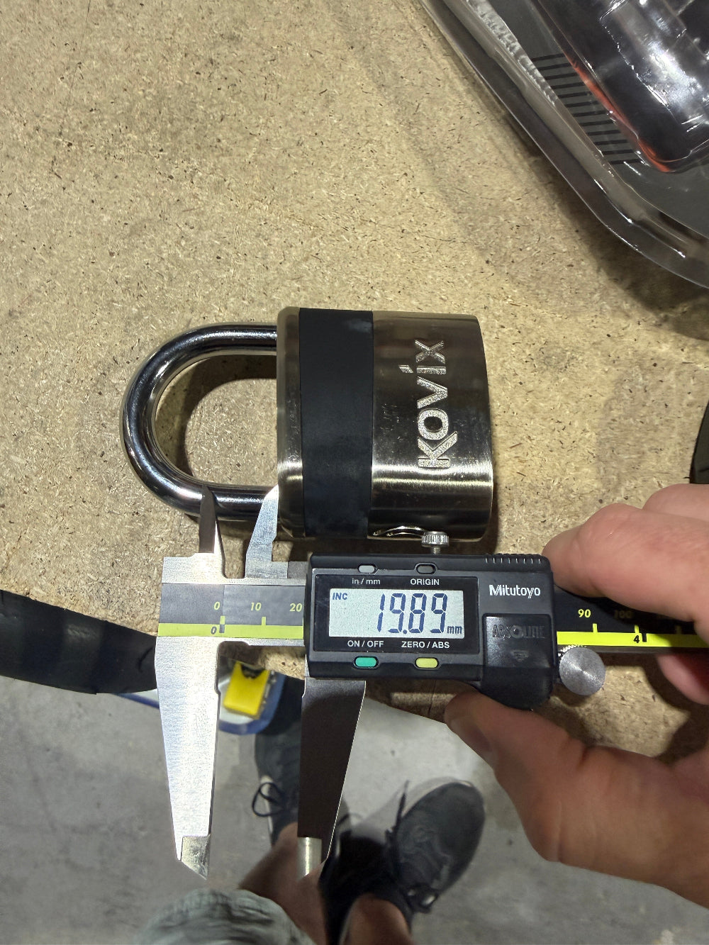 Kovix Alarmed Padlock 10mm