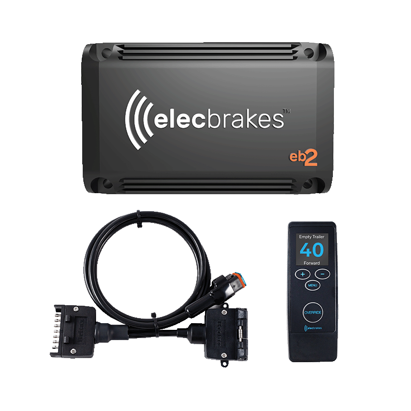 ElecBrakes2 EB2 | Plug and Play | Electric Brake Controller - Trailer Mounted