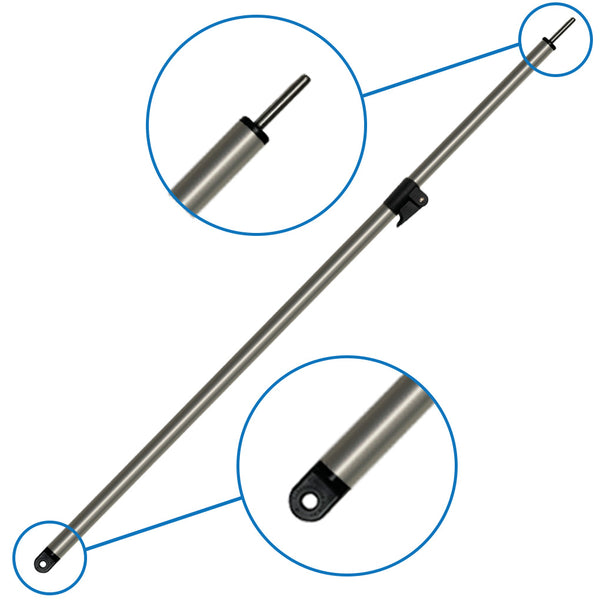 Bed Fly Conversion kit Single Pole - Diagonal Upright (Straight Spigot to Bow End) - Max 274cm (9')
