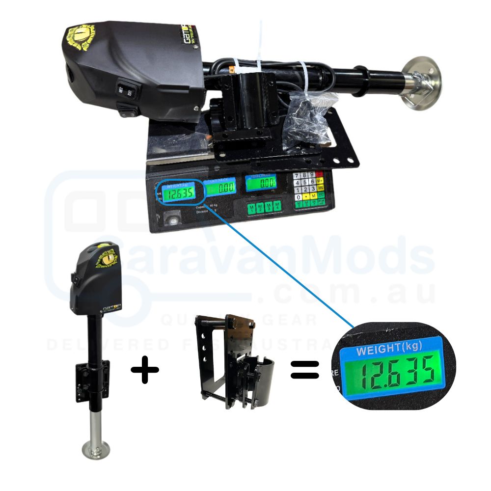 Gator 12V Trailer Jack with Clamp