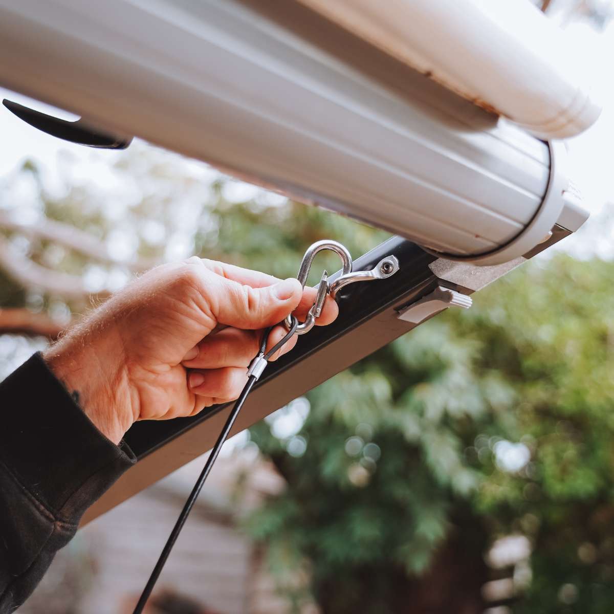 Universal Stainless Steel Caravan Awning Clothesline