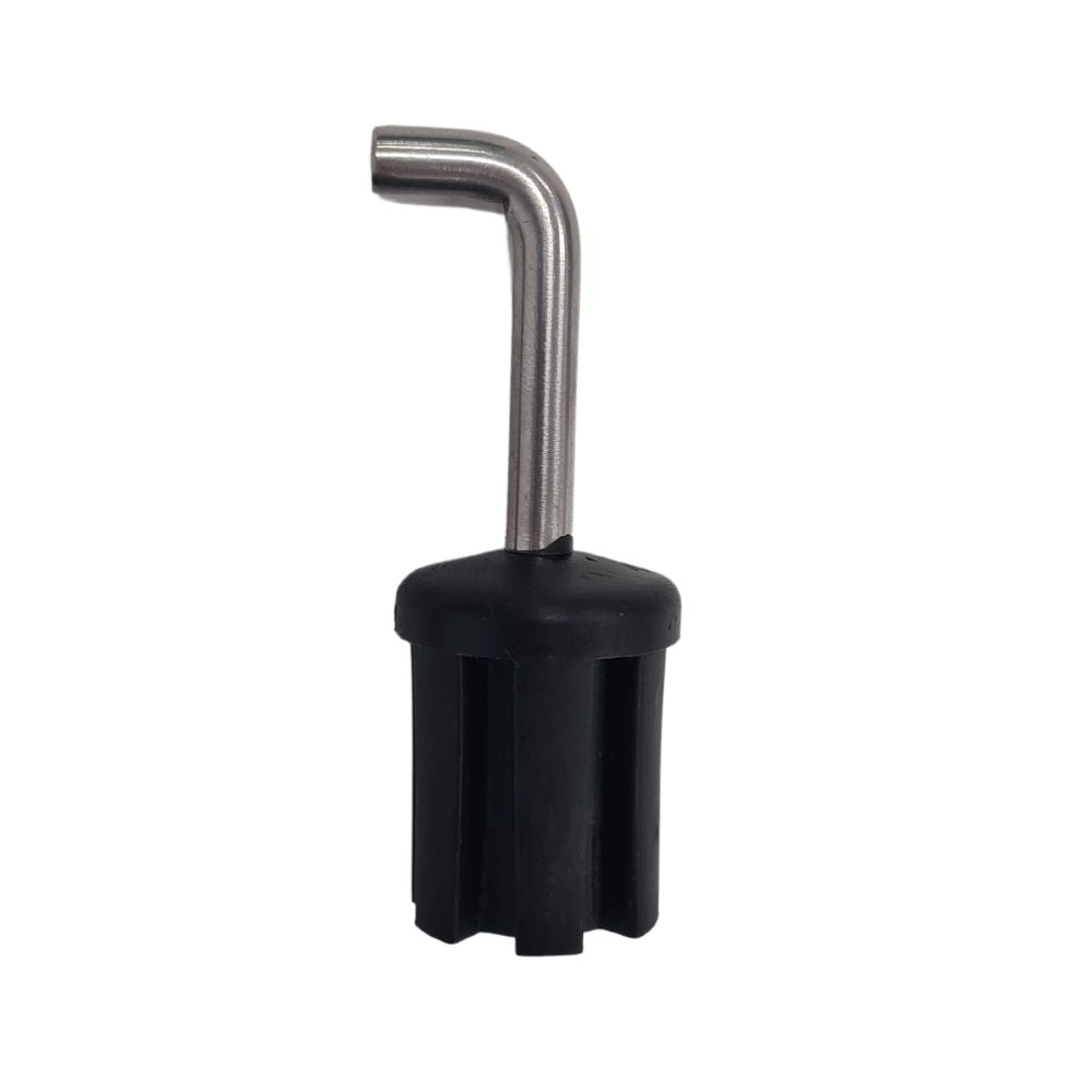 Jayco Bent Spigot to Suit 25mm OD Aluminium Pole