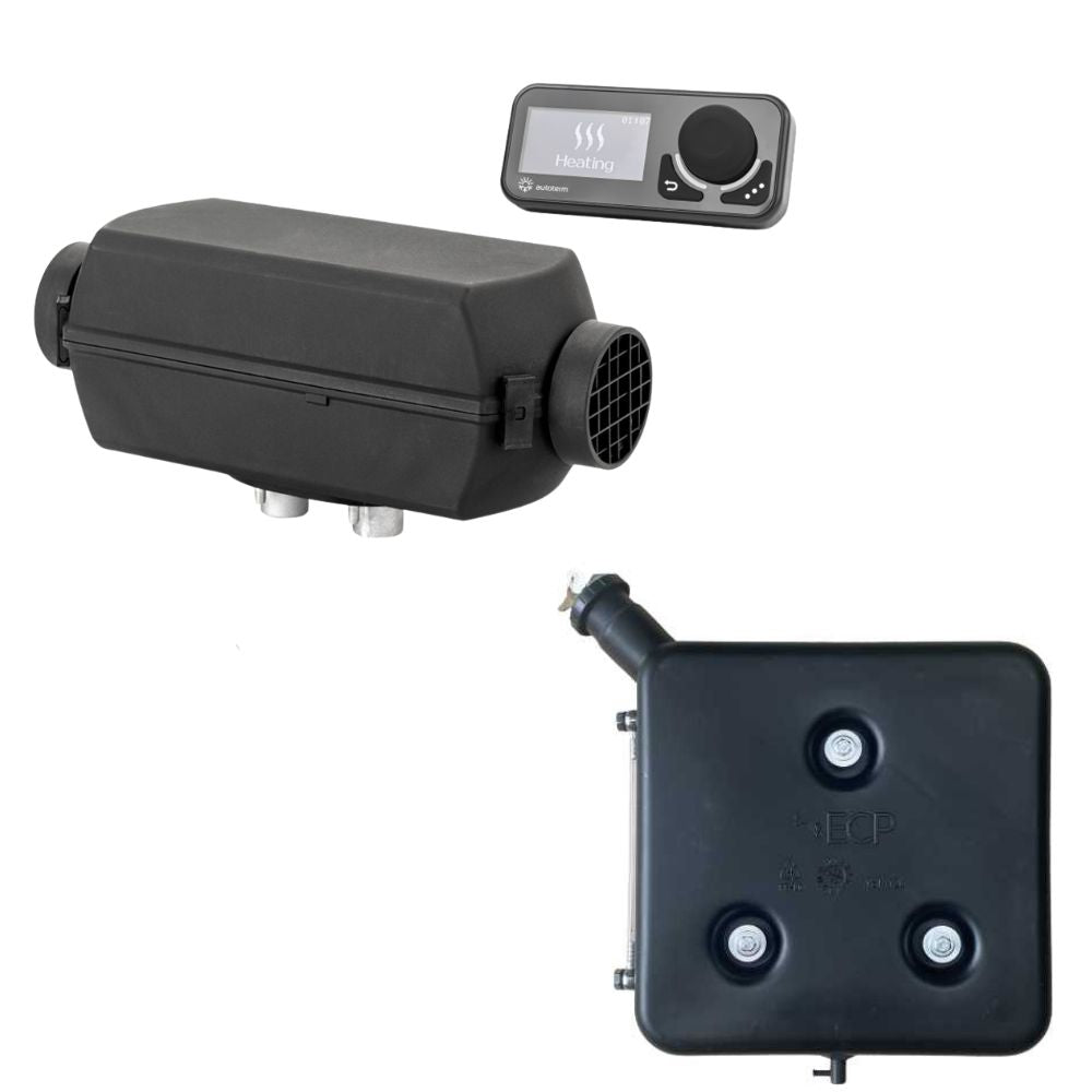 AutoTerm Diesel Air heater 12V - 2KW Kit with Digital Comfort Controller