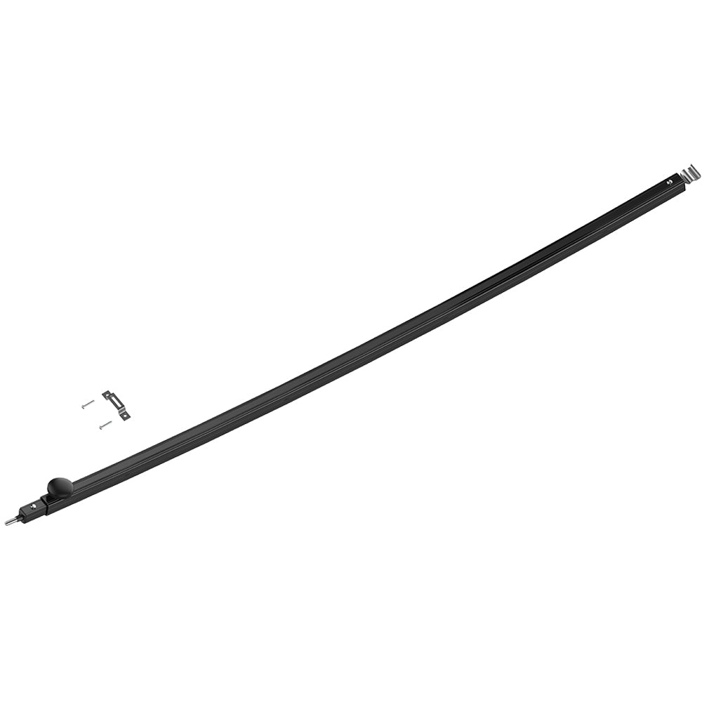 Black Curved Roof Rafter - Slight