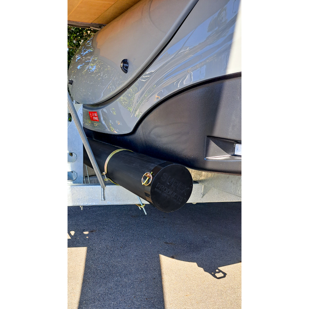 Black Tent Pole Carrier - 150mm