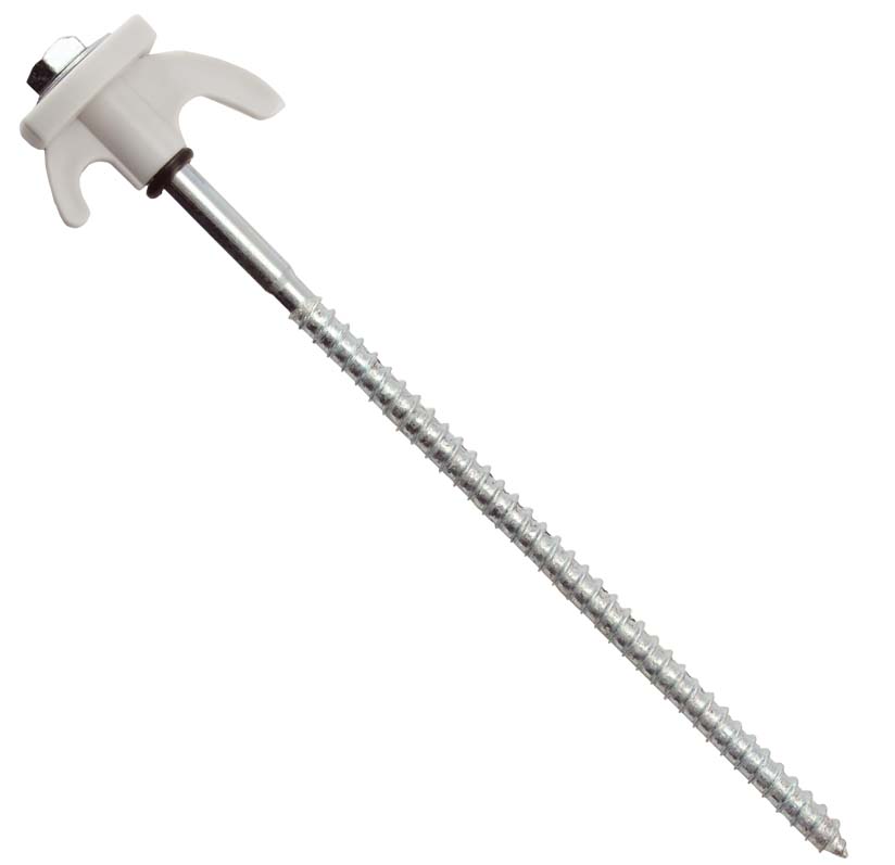 Hard Surface Metal Screw Peg
