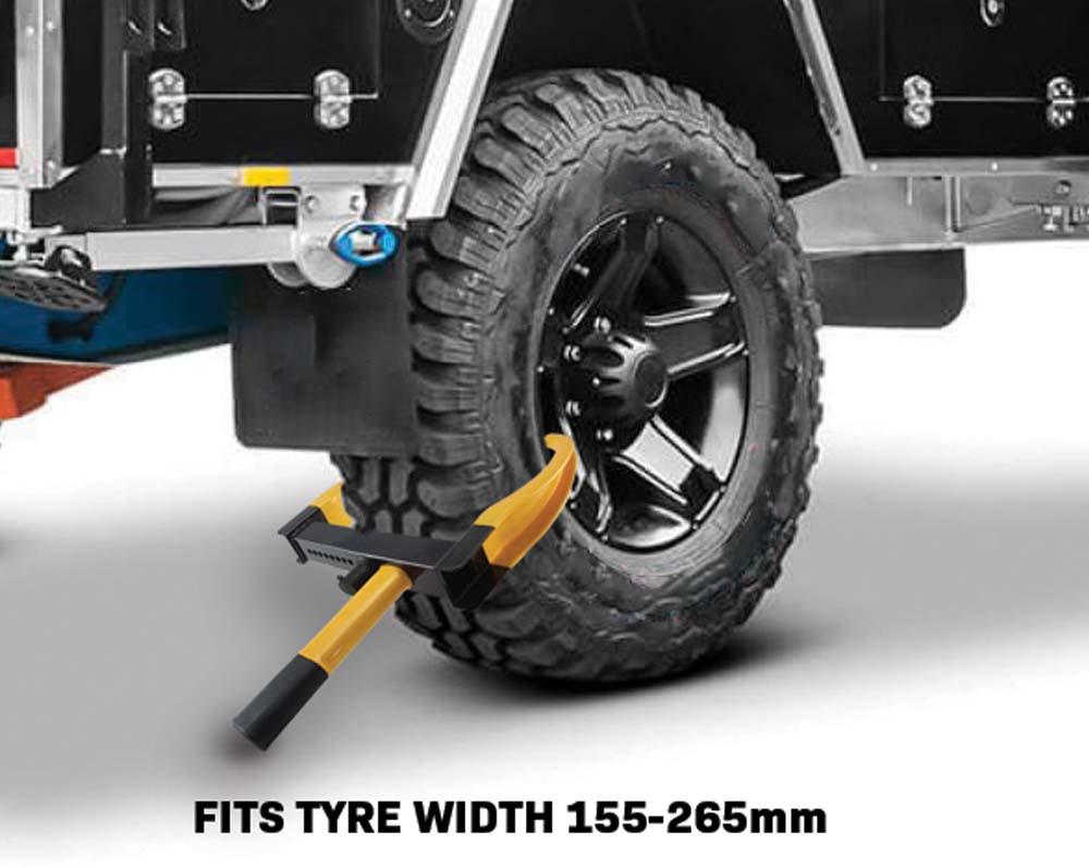 Heavy Duty Adjustable Jaw Wheel Clamp