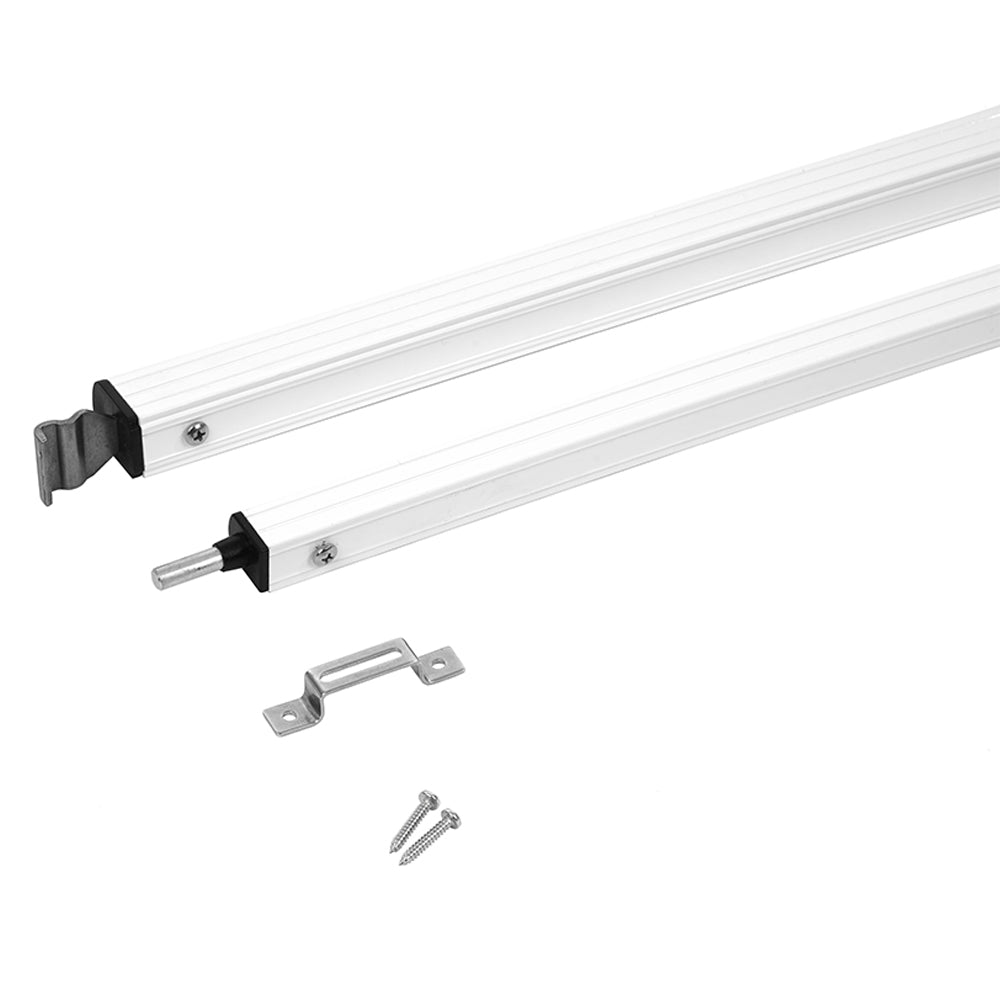 White Curved Roof Rafter - Slight