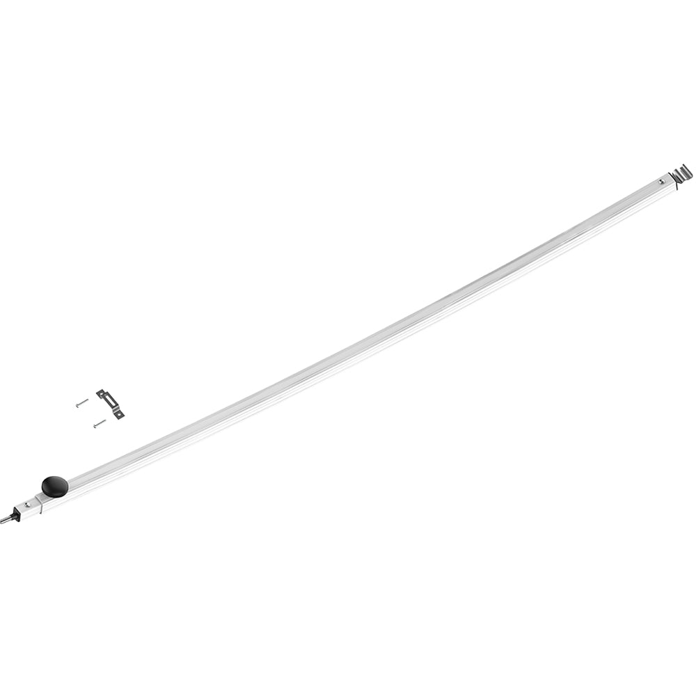 White Curved Roof Rafter - Slight