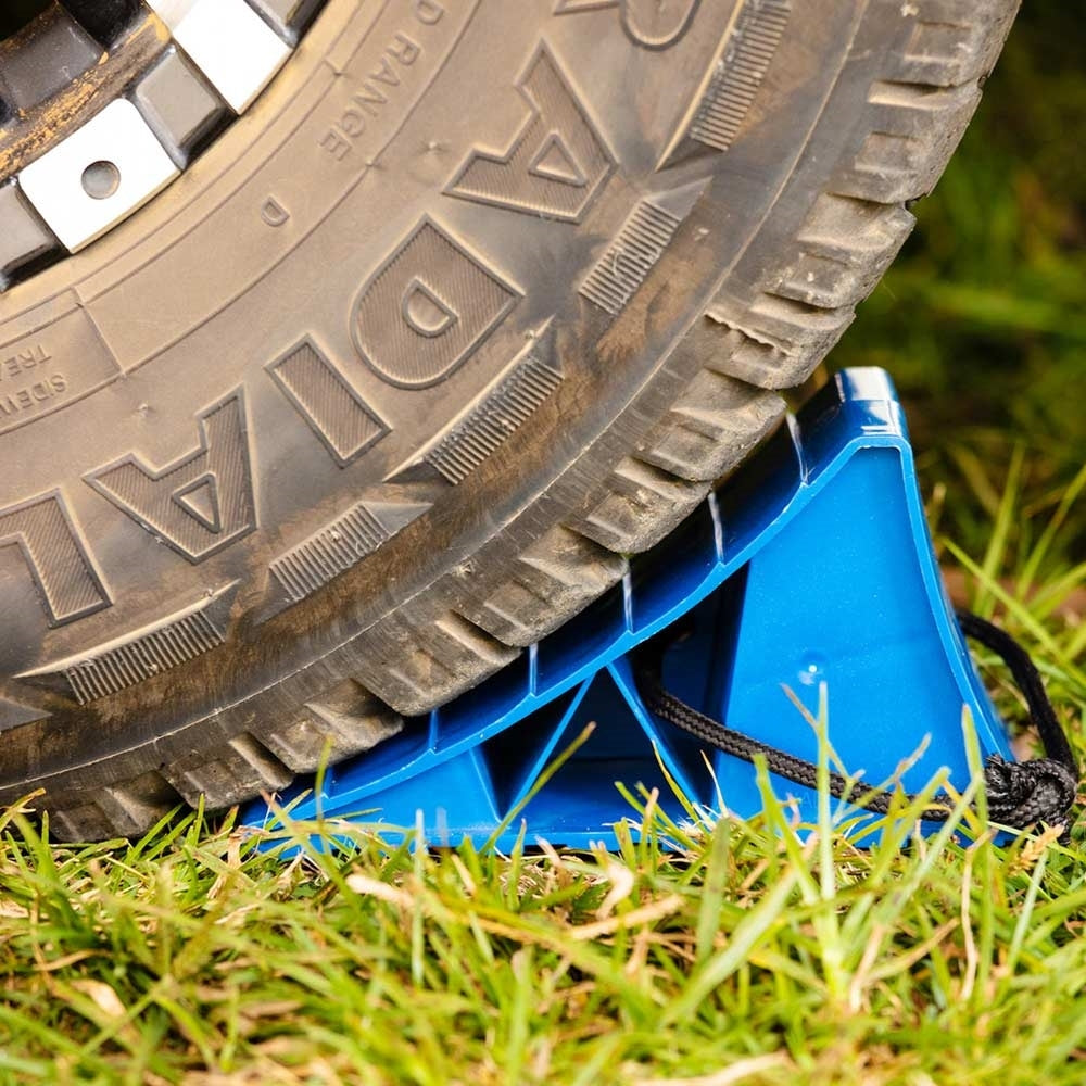 Wheel Chock - CaravanMods Blue Series - 2pk