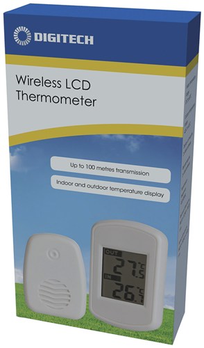 Dual Zone LCD Thermometer - Caravan Fridge or Ambient Temp