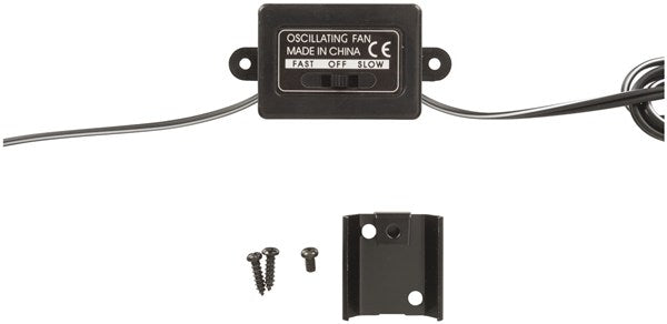 12V Oscillating Fan with Suction Bracket 6 Inch Fan