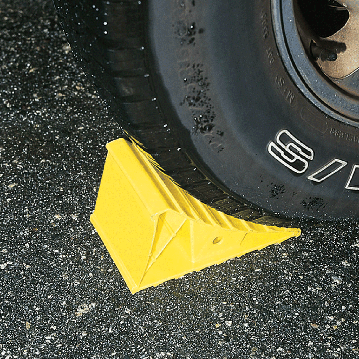 Wheel Chock - Yellow