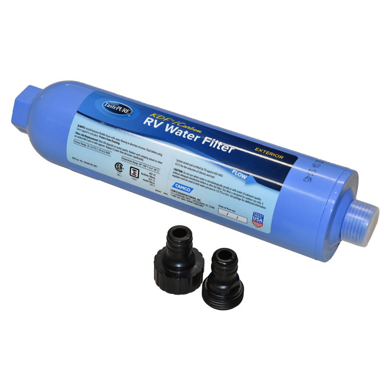 Camco RV/ Marine In-Line Water Filter