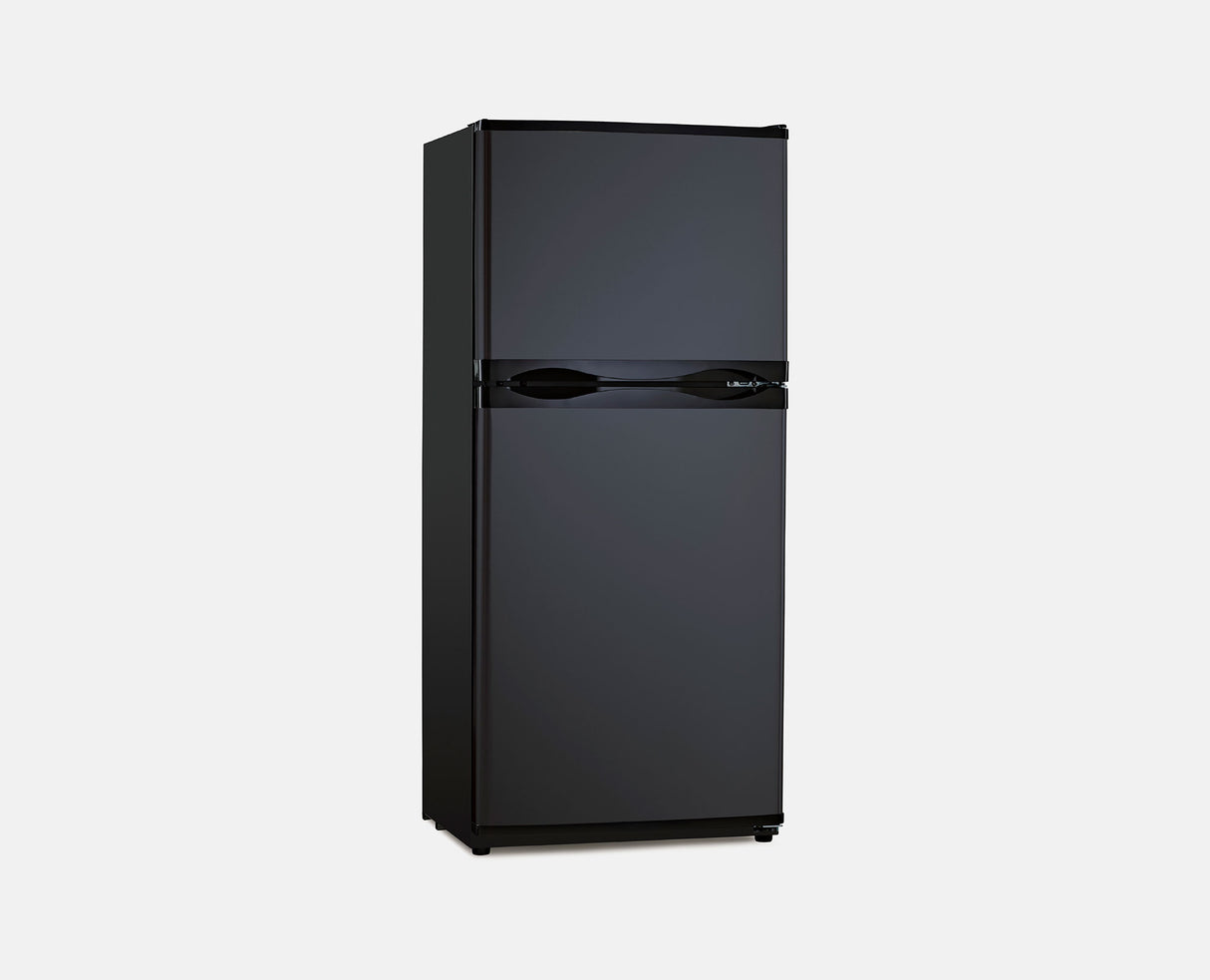 Bushman DC190L 12/24v Upright Fridge/Freezer 190L Black