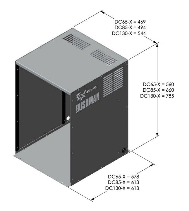 Bushman DC130-X Fridge Box