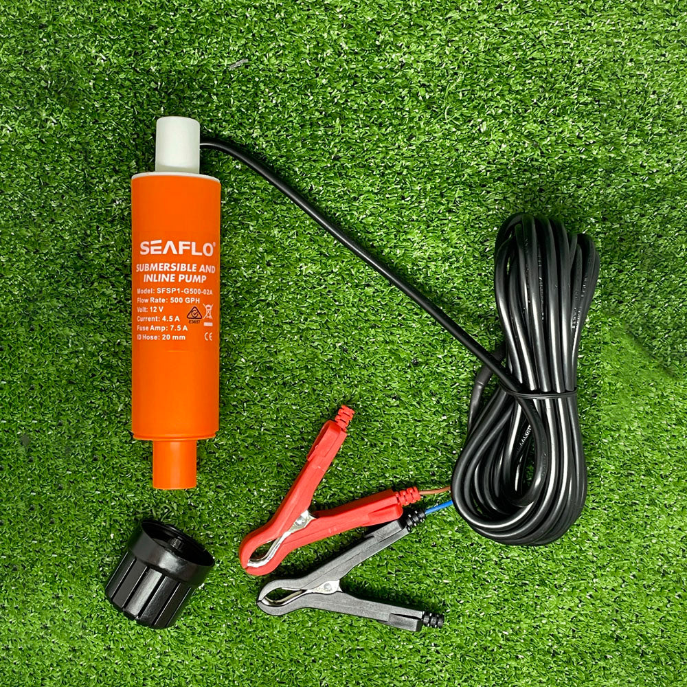 SeaFlo Submersible and In-Line Pump - 500GPH