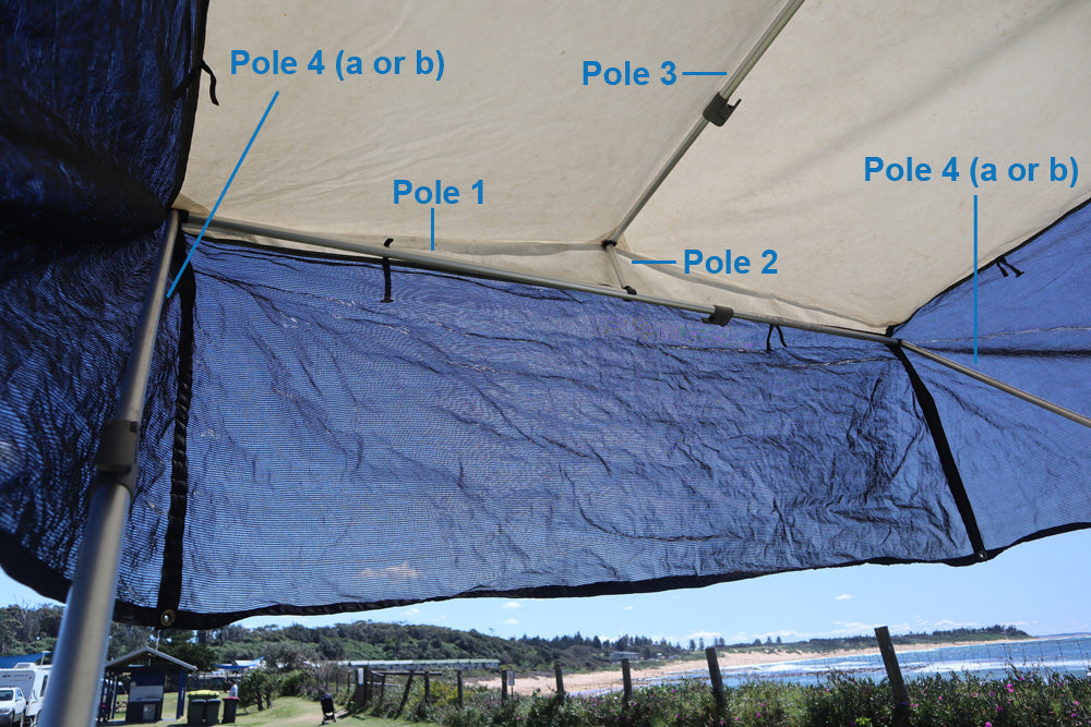 Bed Fly Conversion Kit - Option C: Complete Pole Kit