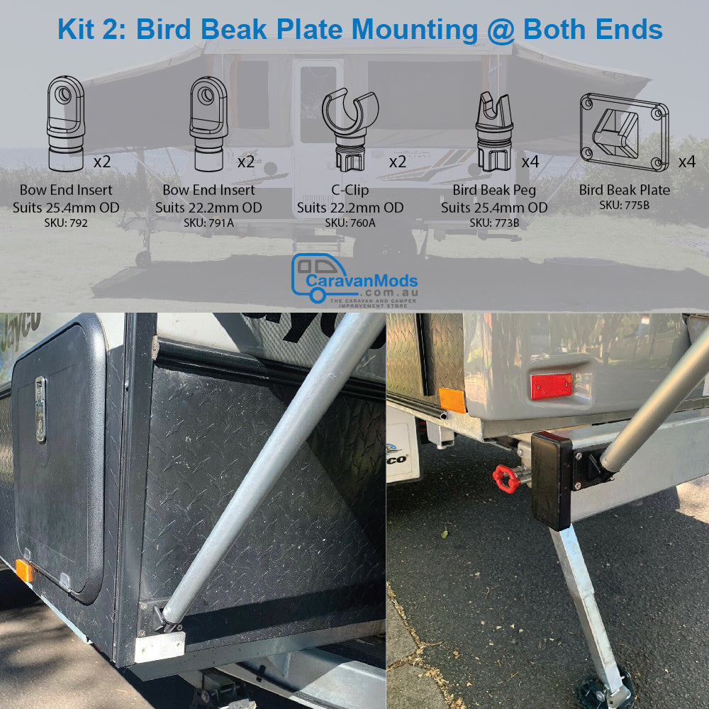 Bed Fly Conversion Kit - Option A (Hardware Included)