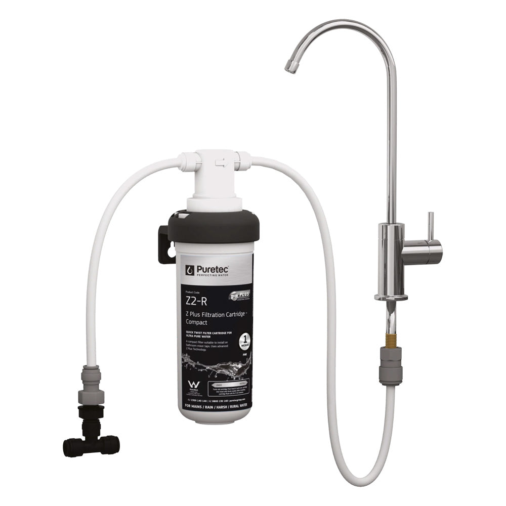 Puretec Undersink Caravan Filtration System with Tap - CR-Z2