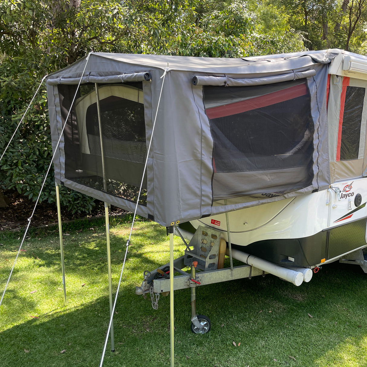 Bed End Flys with Waterproof Sides & Windows (Pair)