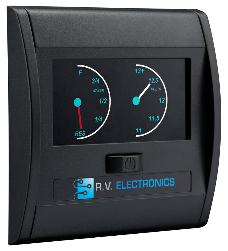 Water Gauge LCD 1 x Water & 1 x Voltmeter