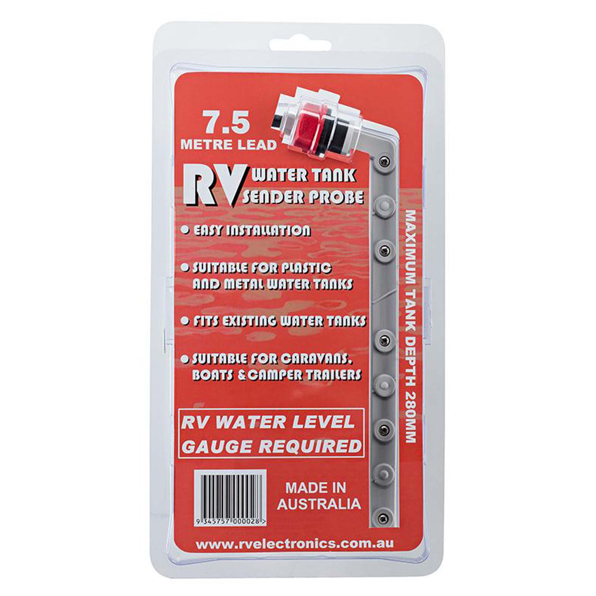 7.5m Sender Probe for Water Tank