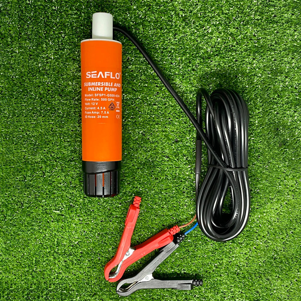 SeaFlo Submersible and In-Line Pump - 500GPH