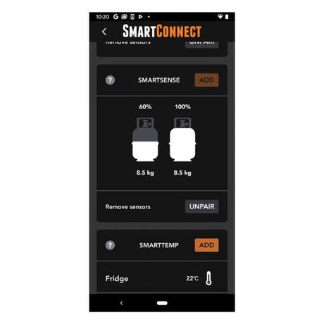 SmartSense - Bluetooth Gas Bottle Level Sensor