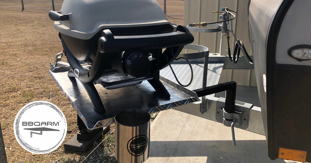 BBQARM Kit For Caravan or Trailer