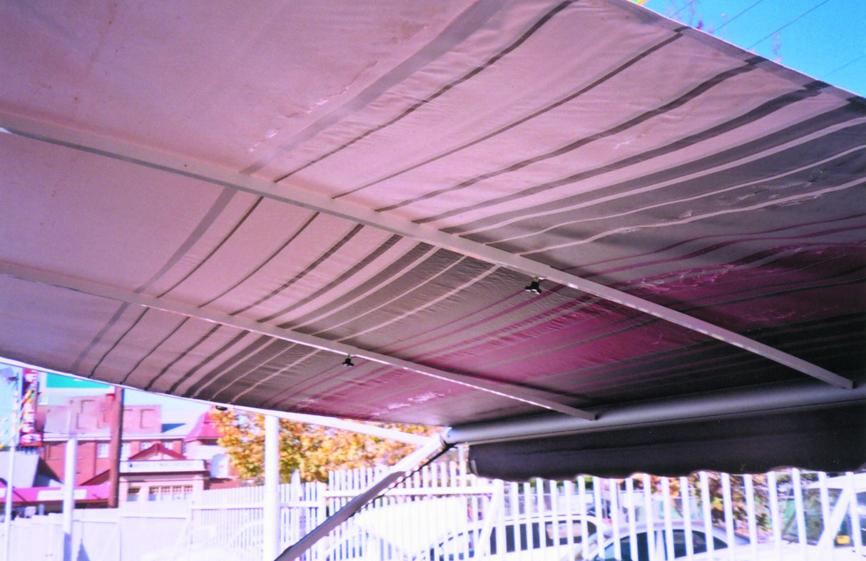 White Curved Roof Rafter - Slight Curve