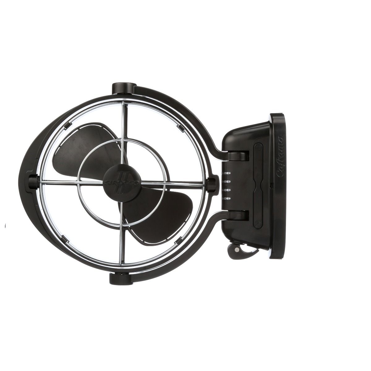 Sirocco Fan II - 3 Speed - 12V / 24V - 7"/18cm Fan (Black)