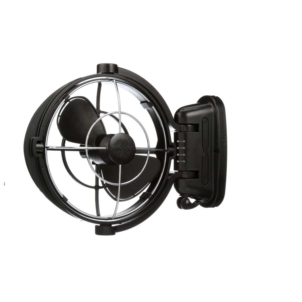 Sirocco Fan II - 3 Speed - 12V / 24V - 7"/18cm Fan (Black)