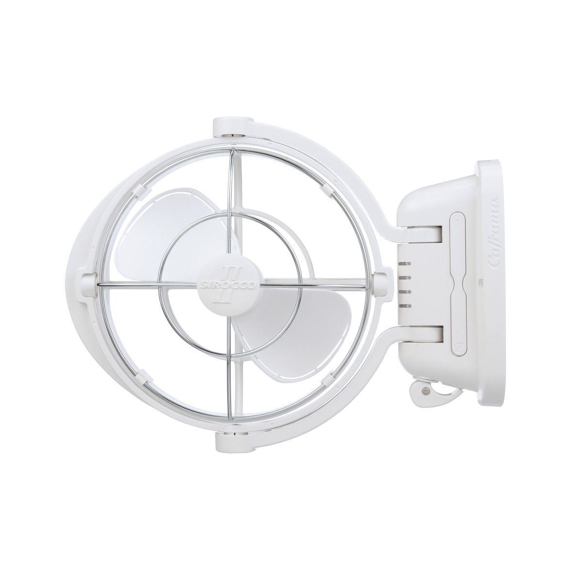 Sirocco Fan II - 3 Speed - 12V / 24V - 7"/18cm Fan (White)