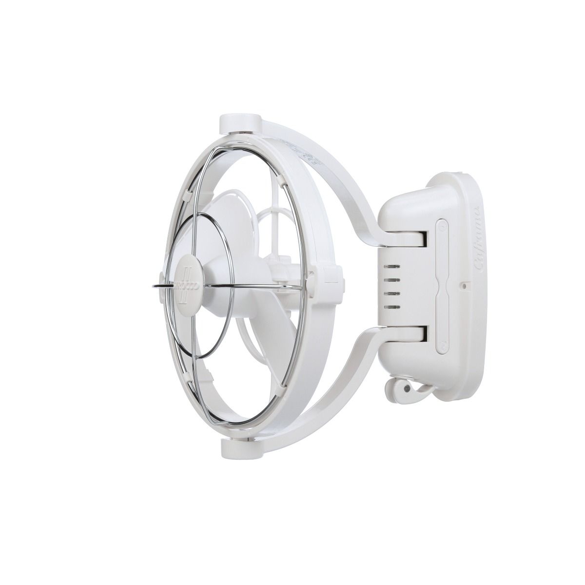 Sirocco Fan II - 3 Speed - 12V / 24V - 7"/18cm Fan (White)