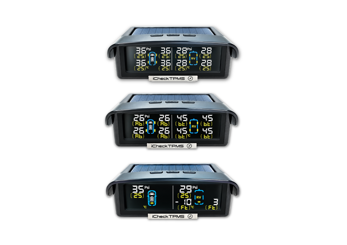 iCheckTPMS Smart Monitor side