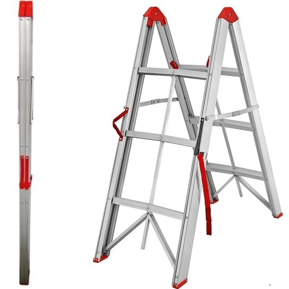 3-Step Aluminium Collapsible Step Ladder – CaravanMods.com.au