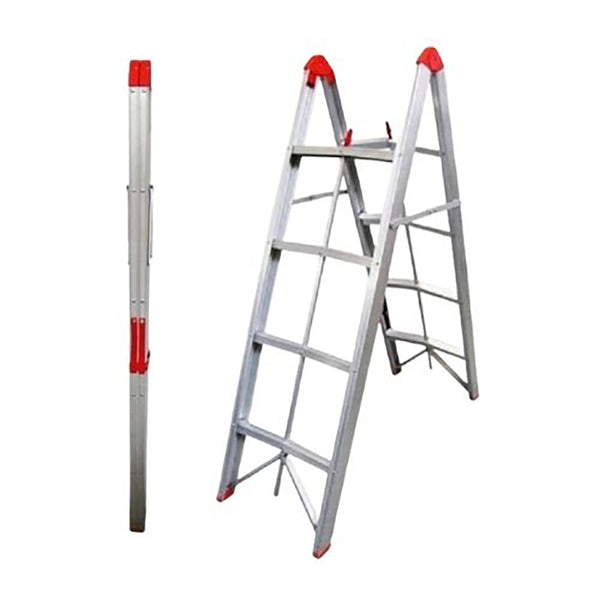4-Step Aluminum Collapsible Step Ladder
