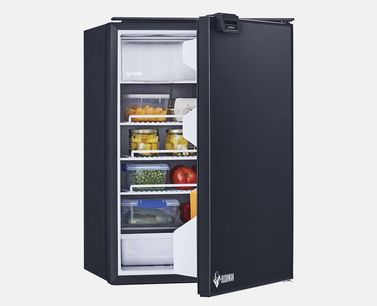 Bushman DC130-X Heavy Duty 12/24V Upright Fridge/Freezer 130L
