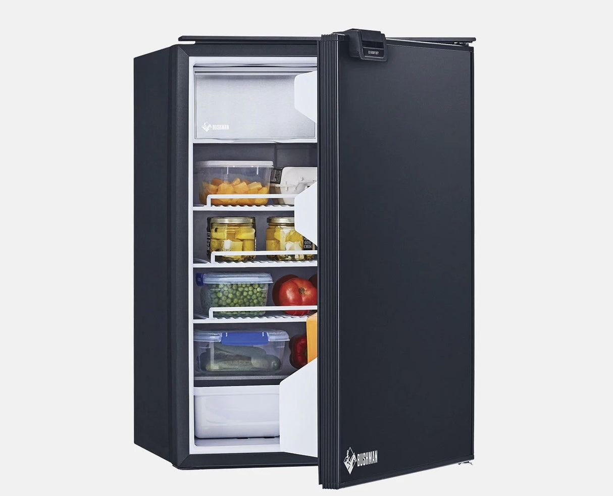 Bushman DC130-X Heavy Duty 12/24V Upright Fridge/Freezer 130L