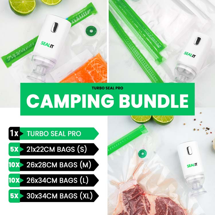 Camping Bundle - Vacuum Sealer SEAL IT