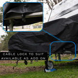 Caravan Drawbar Hitch Cover