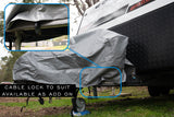 Caravan Drawbar Hitch Cover