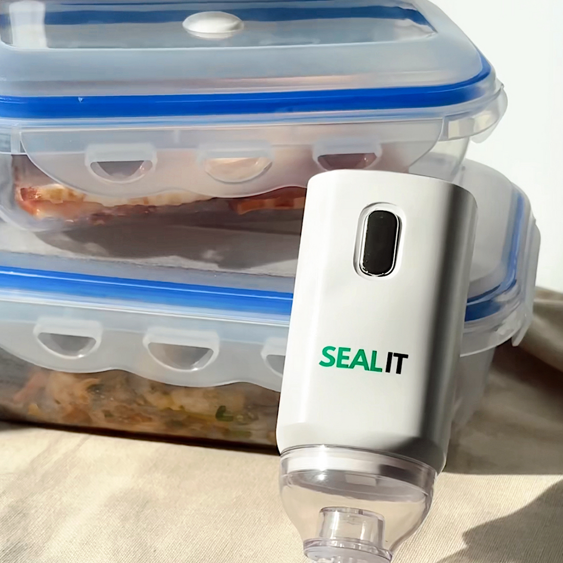 Containers to suit SEAL IT Vacuum Sealer