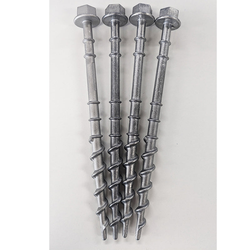 Aluminium Alloy Screw In Pegs Pack of 12