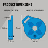Flat Out Drinking Water Hose and Teal Mult-Reel with 2.5m Hose Extension