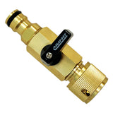 Flat Out Snap on Shut-off Valve