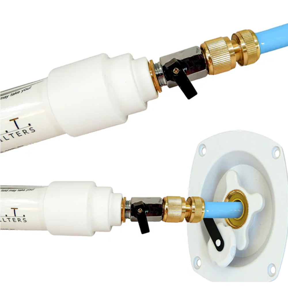 Flat Out Snap on Shut-off Valve